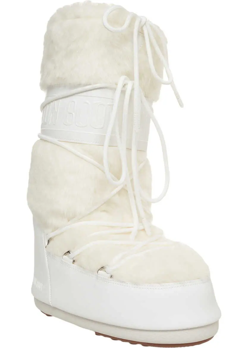 Cizme de iarna Moon Boot Boots ICON FAUX White Femei (BM 19034533) 3