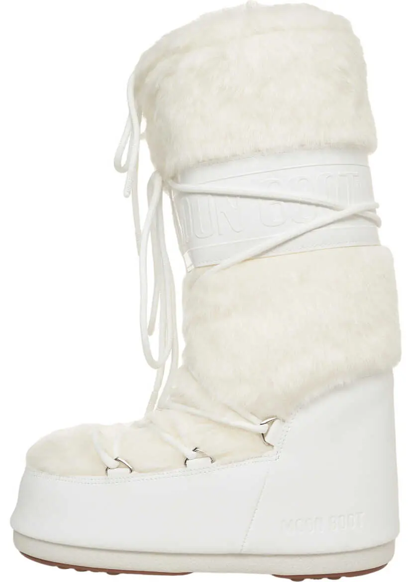 Cizme de iarna Moon Boot Boots ICON FAUX White Femei (BM 19034533) 4