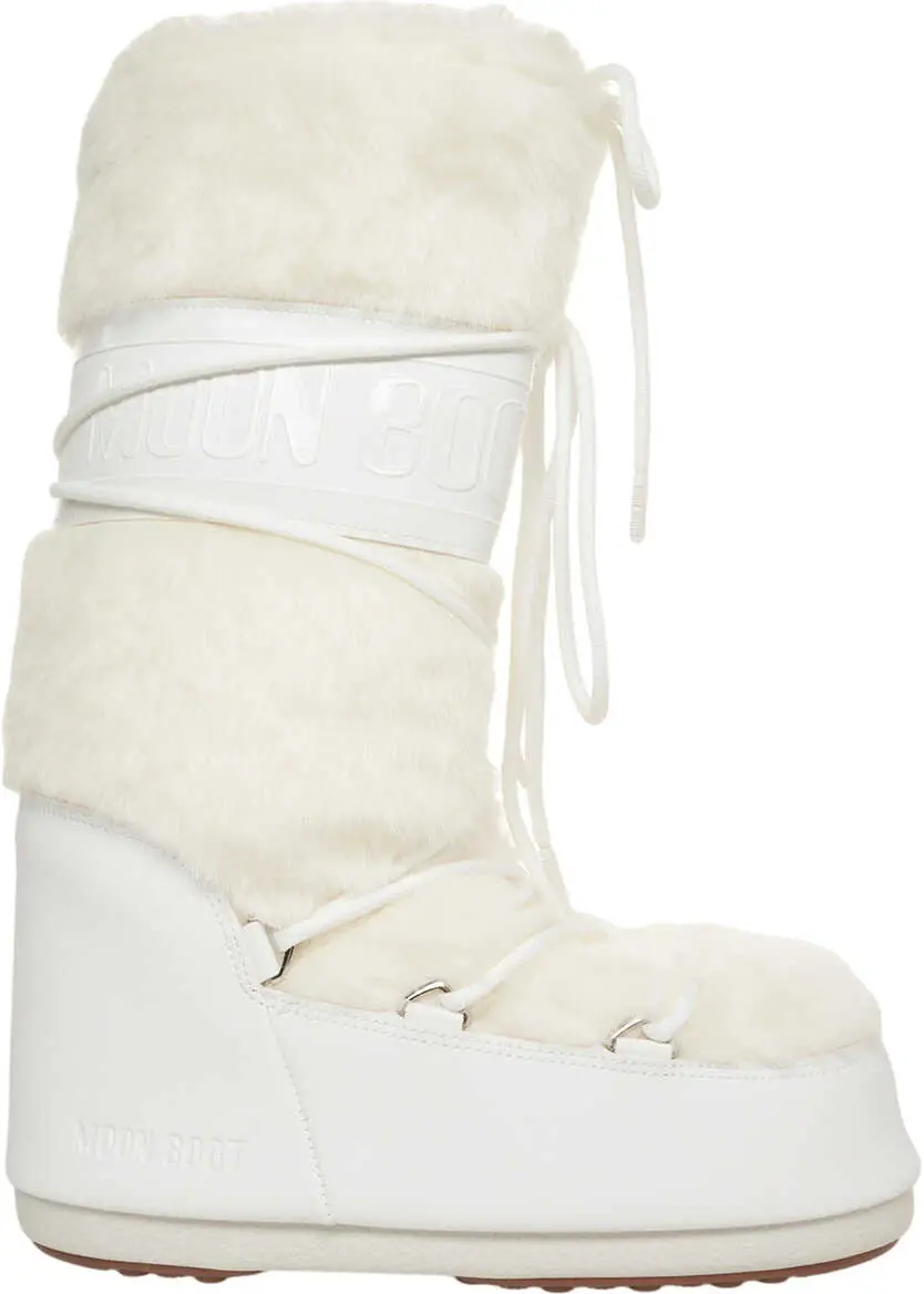 Cizme de iarna Moon Boot Boots ICON FAUX White Femei (BM 19034533) 1