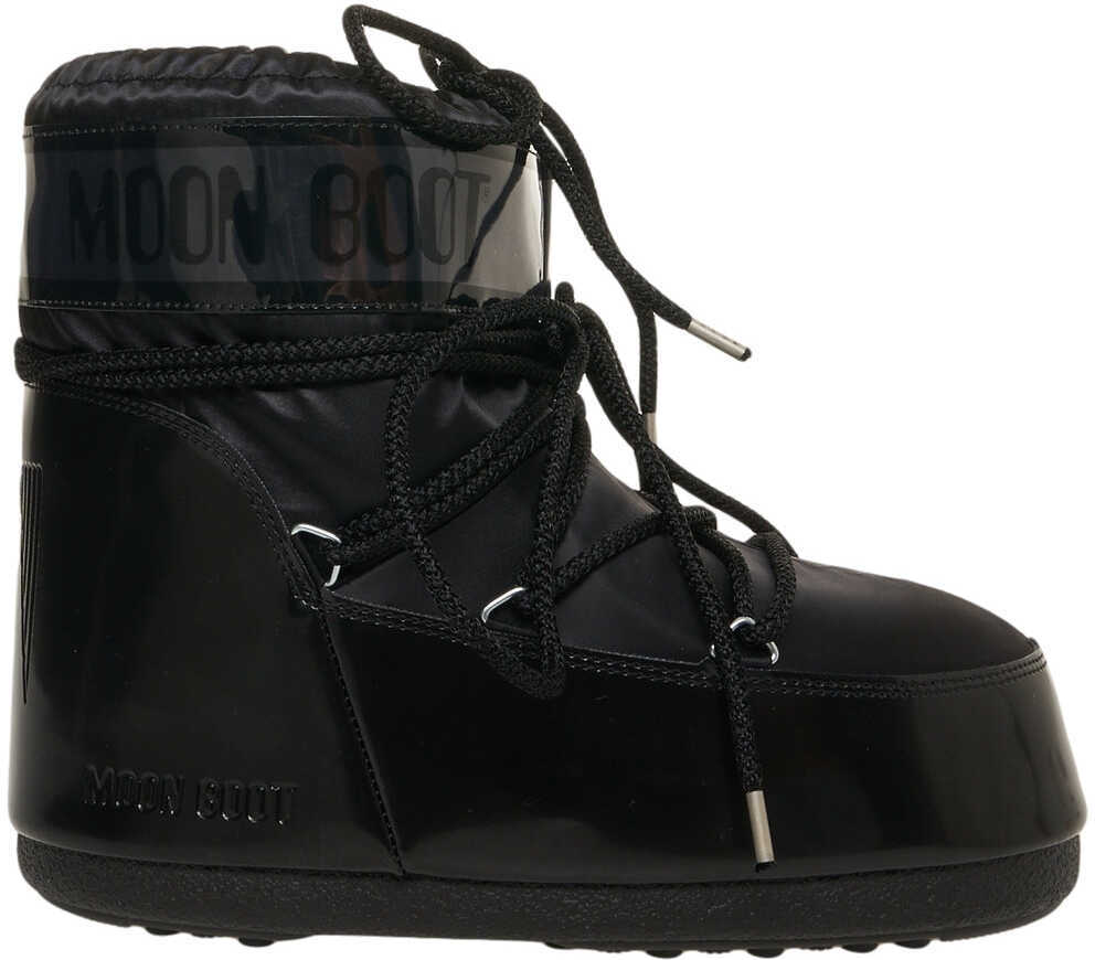 Cizme de iarna Moon Boot Boots Icon Low Glance Black Femei (BM 19034536) 2