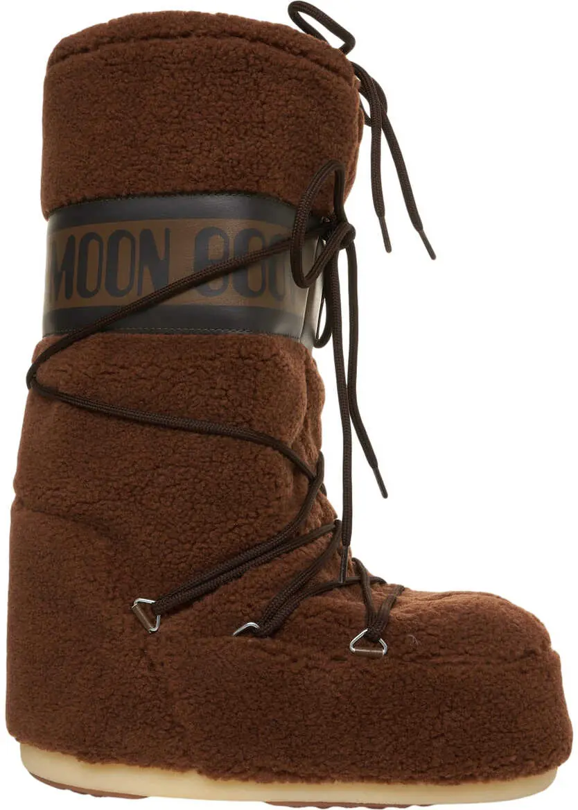 Cizme de iarna Moon Boot Fleece boots ICON FLEECE Brown Femei (BM 19034551) 2