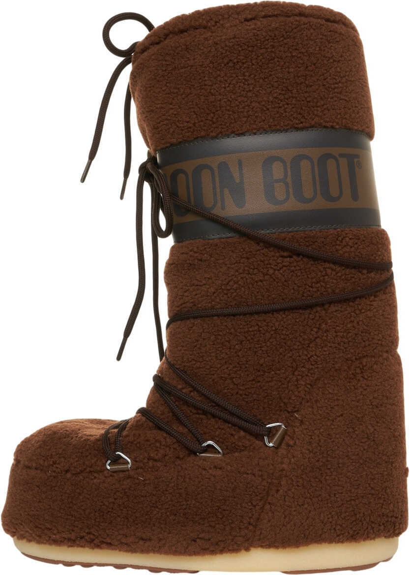 Cizme de iarna Moon Boot Fleece boots ICON FLEECE Brown Femei (BM 19034551) 4
