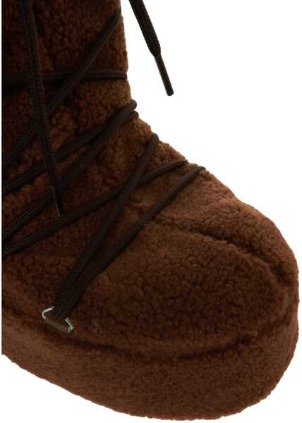 Cizme de iarna Moon Boot Fleece boots ICON FLEECE Brown Femei (BM 19034551) 5