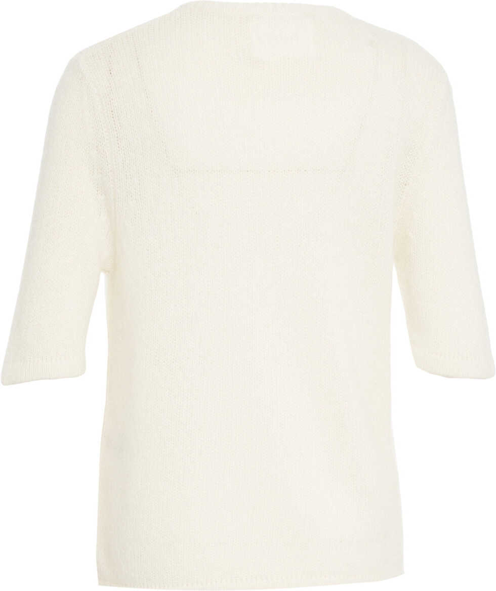 Pulovere Lisa Yang Knit sweater Cecelia White Femei (BM 19034554) 3