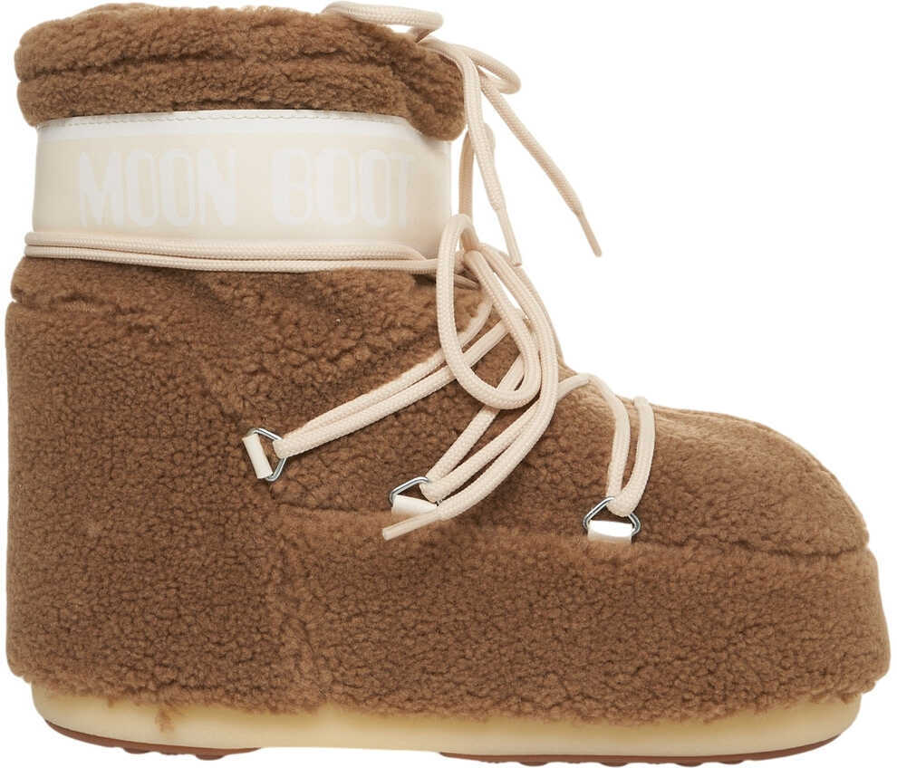 Cizme de iarna Moon Boot Boots Icon Low Fleece Brown Femei (BM 19034560) 2