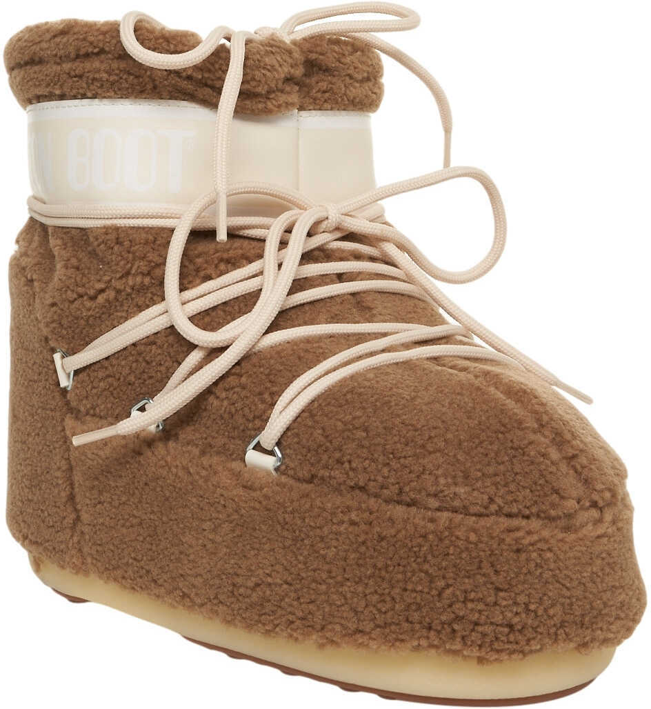 Cizme de iarna Moon Boot Boots Icon Low Fleece Brown Femei (BM 19034560) 3