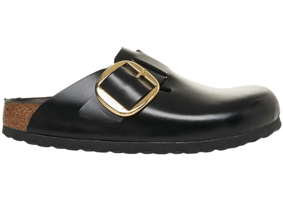 Sandale Birkenstock Smooth leather sandals Boston Big Buckle Black Femei (BM 19034566) 2