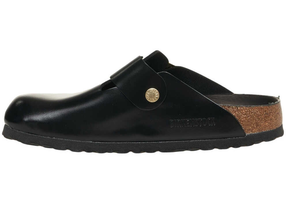 Sandale Birkenstock Smooth leather sandals Boston Big Buckle Black Femei (BM 19034566) 4