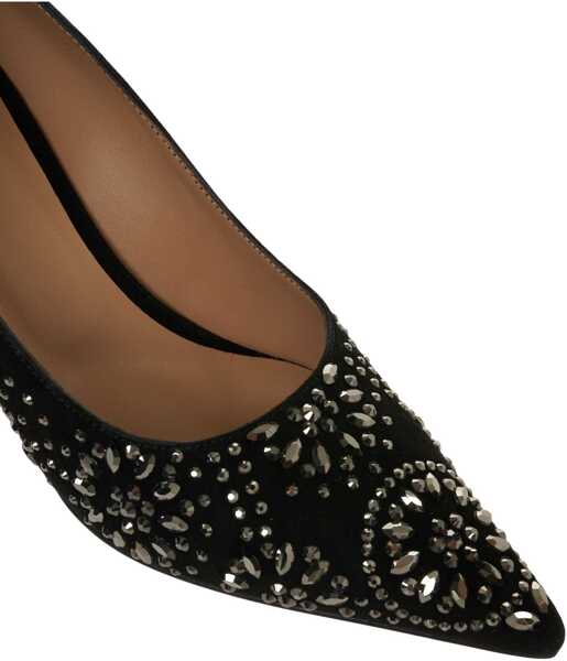 Pantofi cu toc Gender Pumps with rhinestones Black Femei (BM 19034575) 5