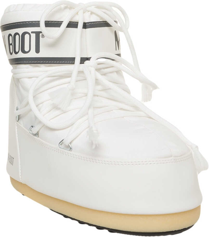 Cizme de iarna Moon Boot Boots Icon Low Nylon White Femei (BM 19034581) 3