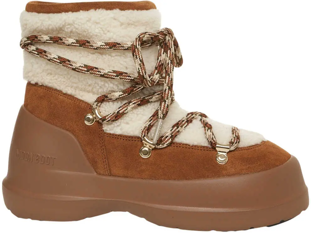 Cizme de iarna Moon Boot Suede boots LUNA BOOT SHEA White Femei (BM 19034605) 2