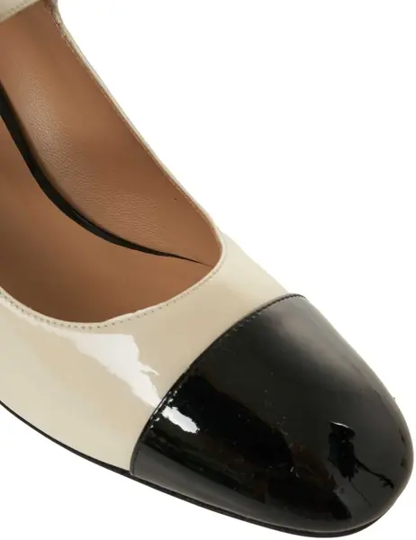 Pantofi cu toc Gender Patent leather pumps White Femei (BM 19034614) 5