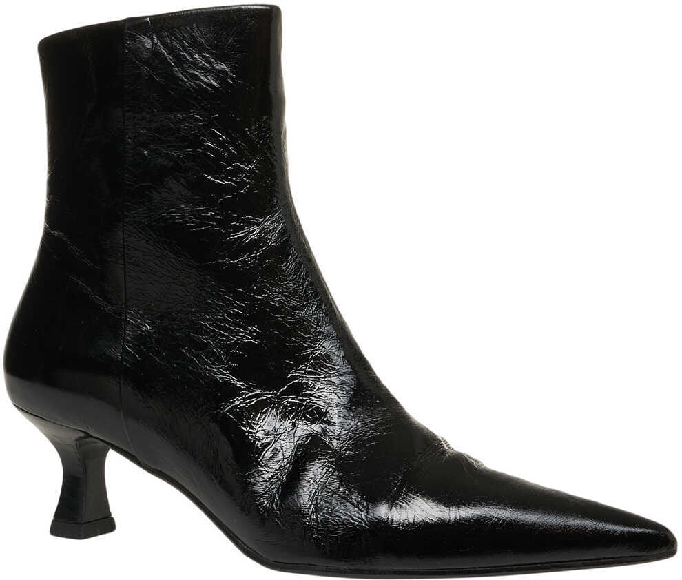 Cizme de iarna Billi Bi Ankle boots made of patent leather Black Femei (BM 19034620) 3