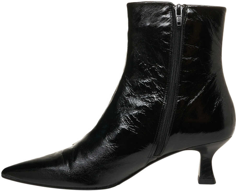 Cizme de iarna Billi Bi Ankle boots made of patent leather Black Femei (BM 19034620) 4