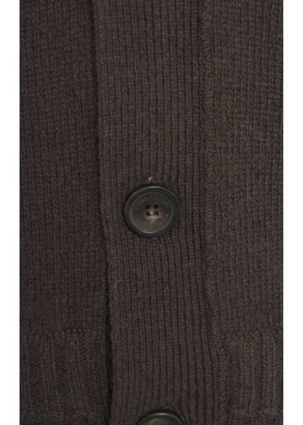 Cardigane Atomofactory Wool cardigan Brown Barbati (BM 19034641) 6