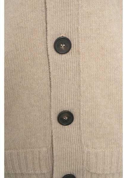 Cardigane Atomofactory Wool cardigan Beige Barbati (BM 19034641) 5