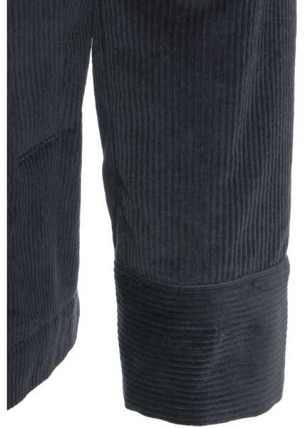 Jachete Paolo Pecora Cordouroy jacket Blue Barbati (BM 19034644) 4