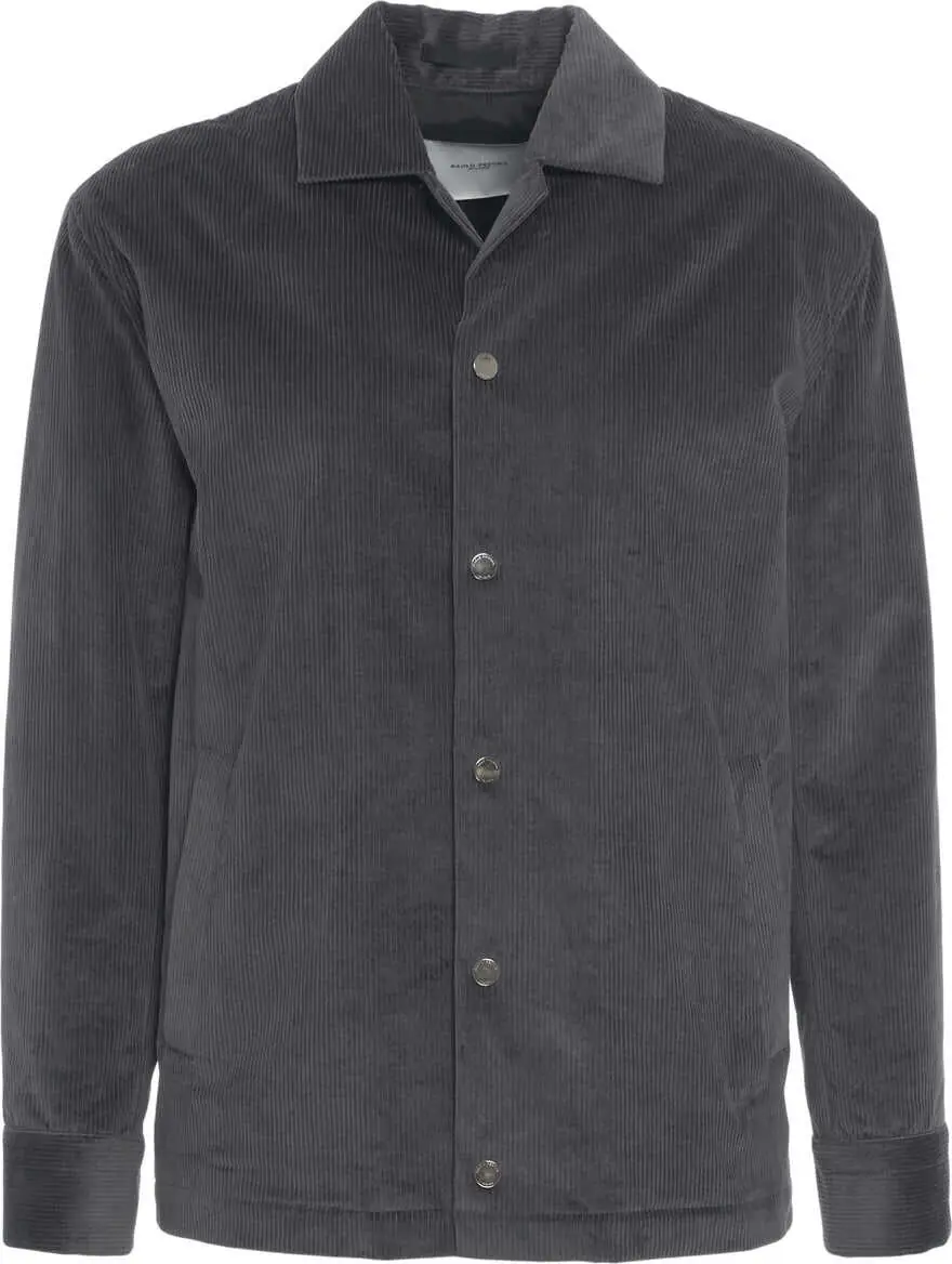 Jachete Paolo Pecora Cordouroy jacket Grey Barbati (BM 19034644) 2