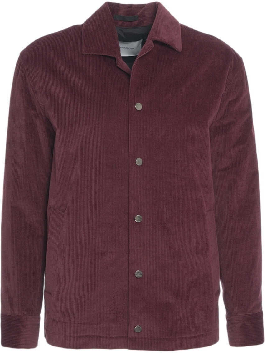 Jachete Paolo Pecora Cordouroy jacket Red Barbati (BM 19034644) 2