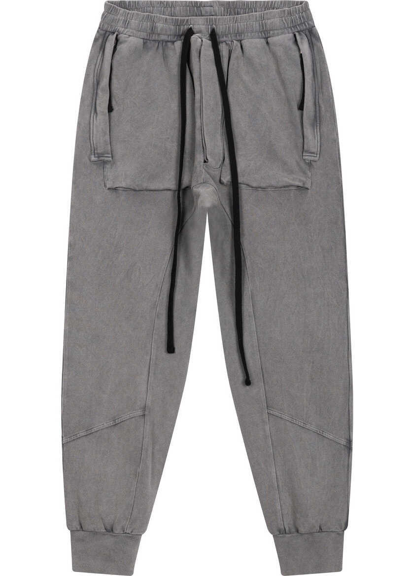Pantaloni de trening Thom / Krom Joggers with drawstring Grey Barbati (BM 19034647) 2
