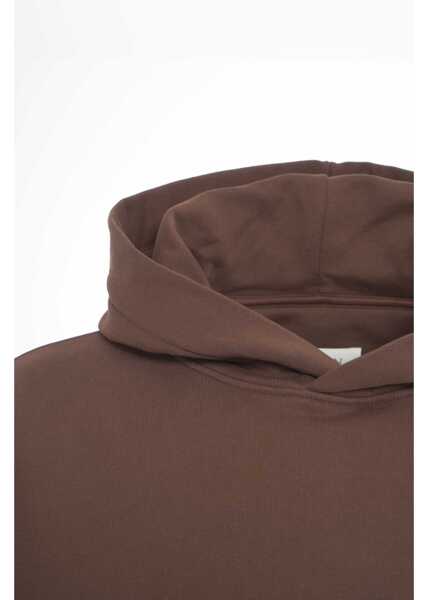 Bluze de trening Lanvin Hoodie with logo print Brown Barbati (BM 19034656) 4