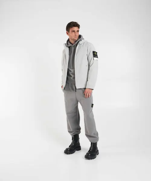 Jachete Stone Island Technical jacket with hood Grey Barbati (BM 19034662) 3