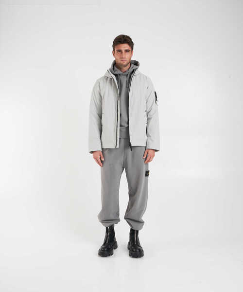 Jachete Stone Island Technical jacket with hood Grey Barbati (BM 19034662) 4