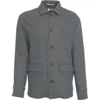 Jachete Overshirt with pinstripes Barbati