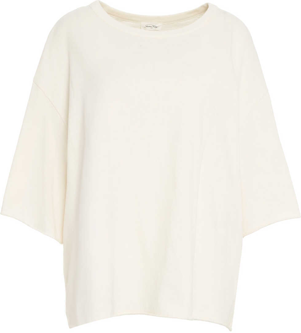 Tricouri American Vintage Oversize t-shirt White Femei (BM 19034671) 2