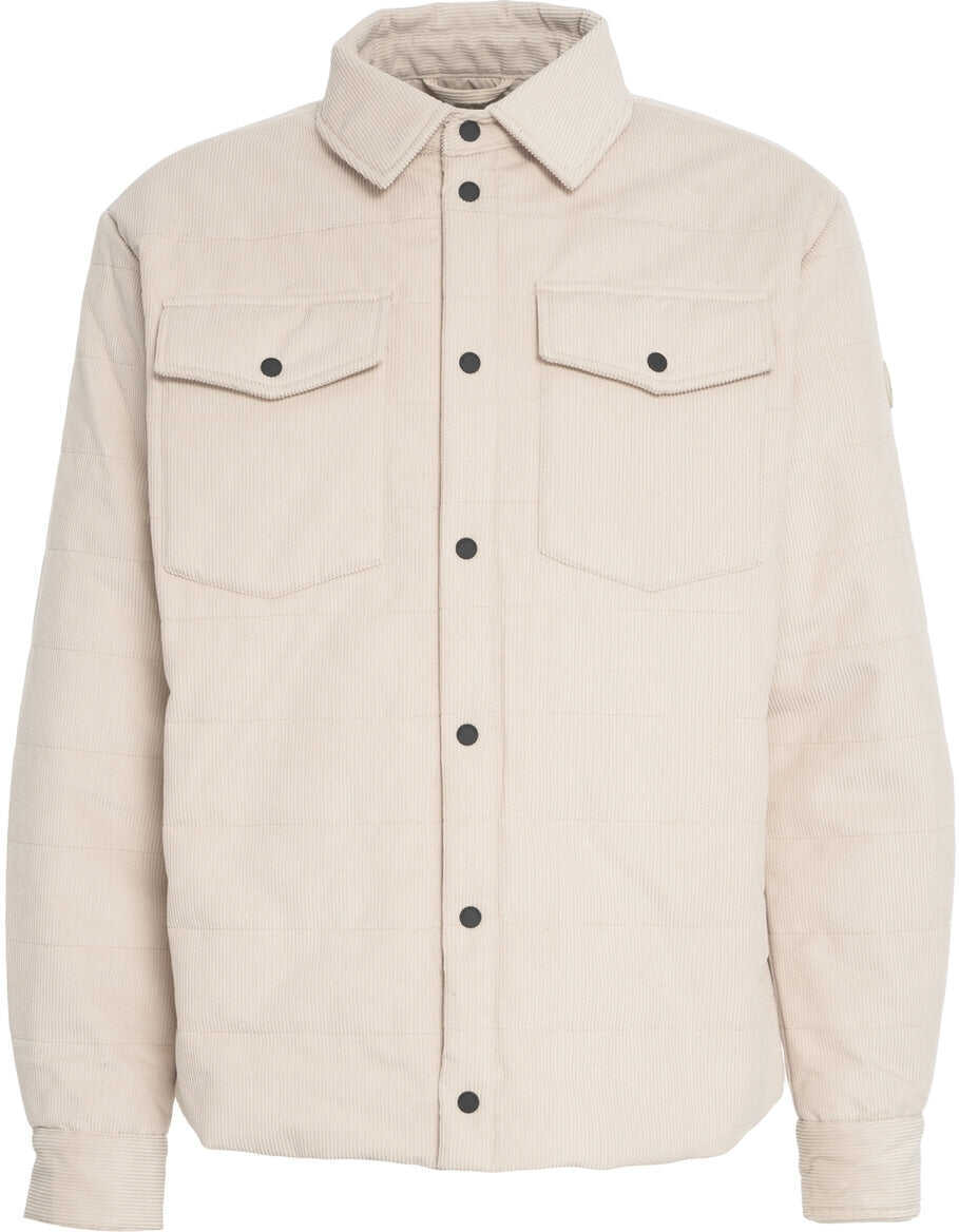 Jachete Save the Duck Quilted corduroy jacket Mily White Barbati (BM 19034686) 2