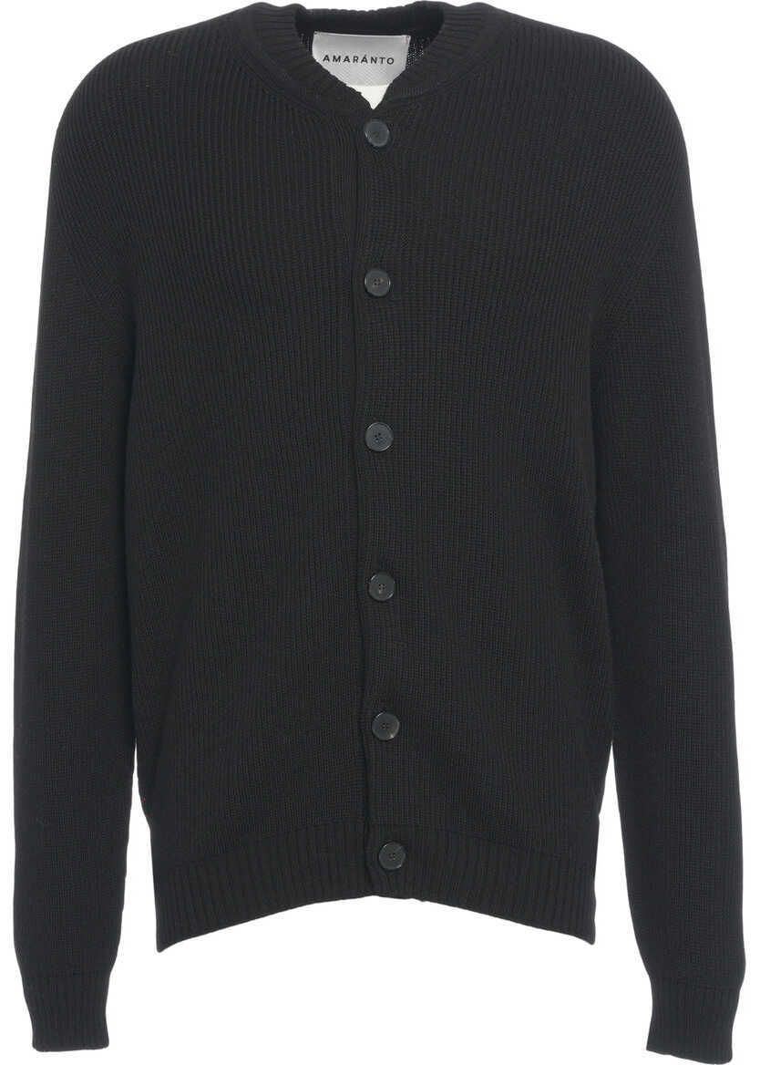 Cardigane AMARANTO Wool cardigan Black Barbati (BM 19034698) 1
