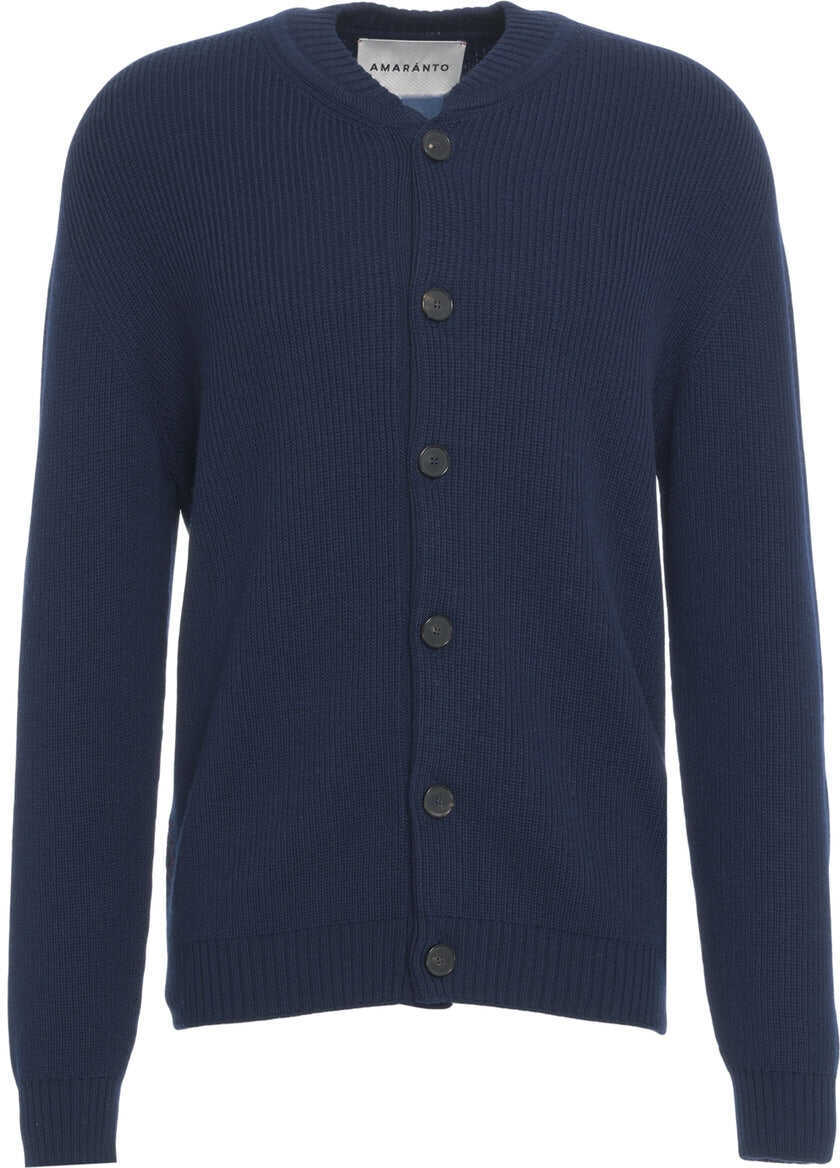 Cardigane AMARANTO Wool cardigan Blue Barbati (BM 19034698) 2