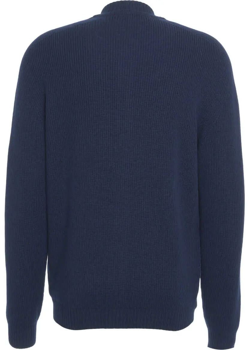 Cardigane AMARANTO Wool cardigan Blue Barbati (BM 19034698) 4