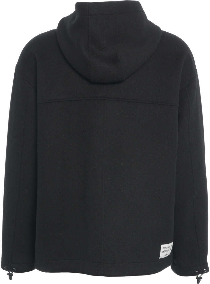 Jachete Department Five Wool jacket Park Black Barbati (BM 19034707) 4