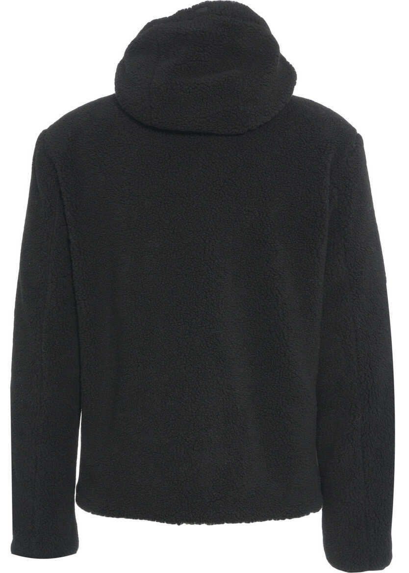 Jachete Herno Teddy hooded jacket Black Barbati (BM 19034710) 3