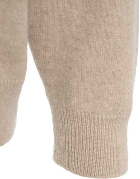 Pulovere AMARANTO Wool sweater Beige Barbati (BM 19034716) 5