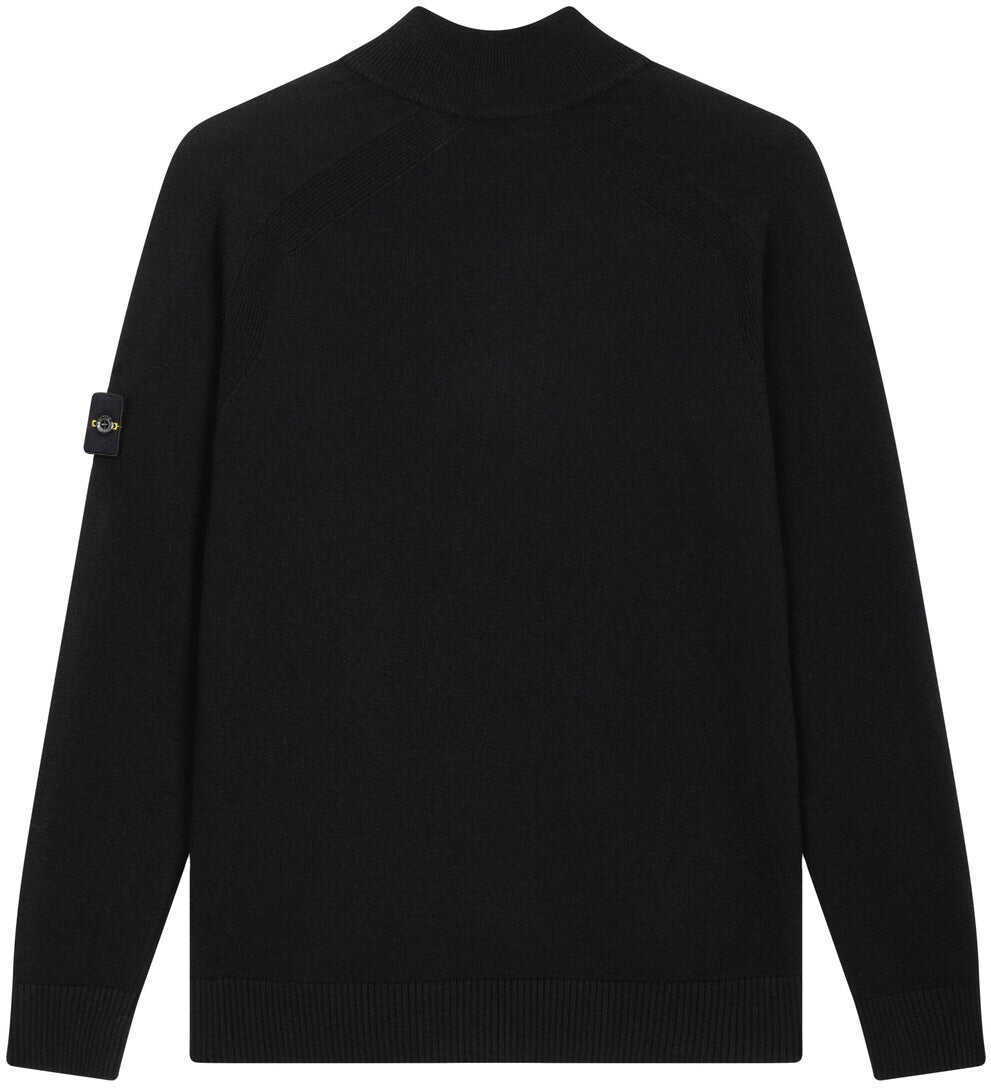 Cardigane Stone Island Cardigan with zipper Black Barbati (BM 19034734) 3