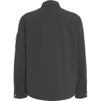 Jachete pentru Barbati - Jachete Stone Island Overshirt with removable logo Black Barbati (BM 19034752) - B-mall.ro