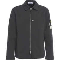 Jachete Overshirt with removable logo Barbati