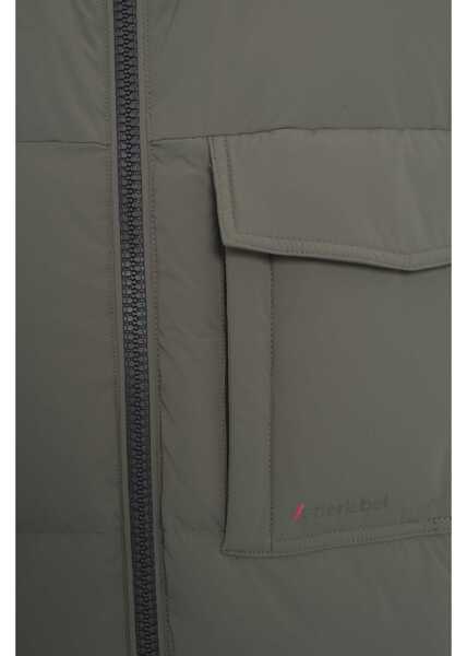 Veste After Label Quilted vest Stewart Green Barbati (BM 19034764) 5