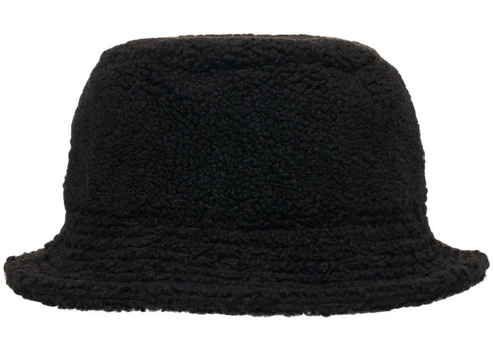 Palarii Moschino Faux fur bucket hat Black Femei (BM 19034773) 4