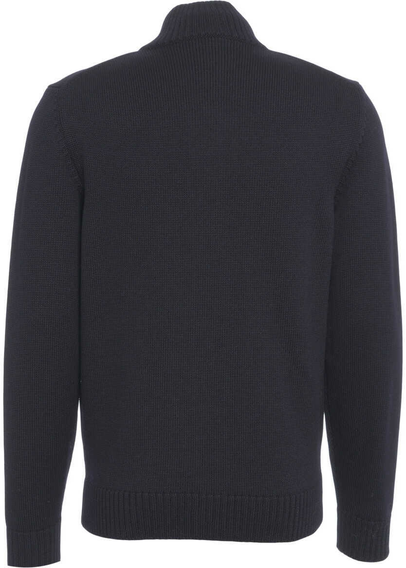 Cardigane Gender High neck cardigan Blue Barbati (BM 19034779) 3