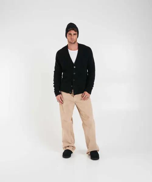 Cardigane Atomofactory Virgin wool cardigan Black Barbati (BM 19034785) 3