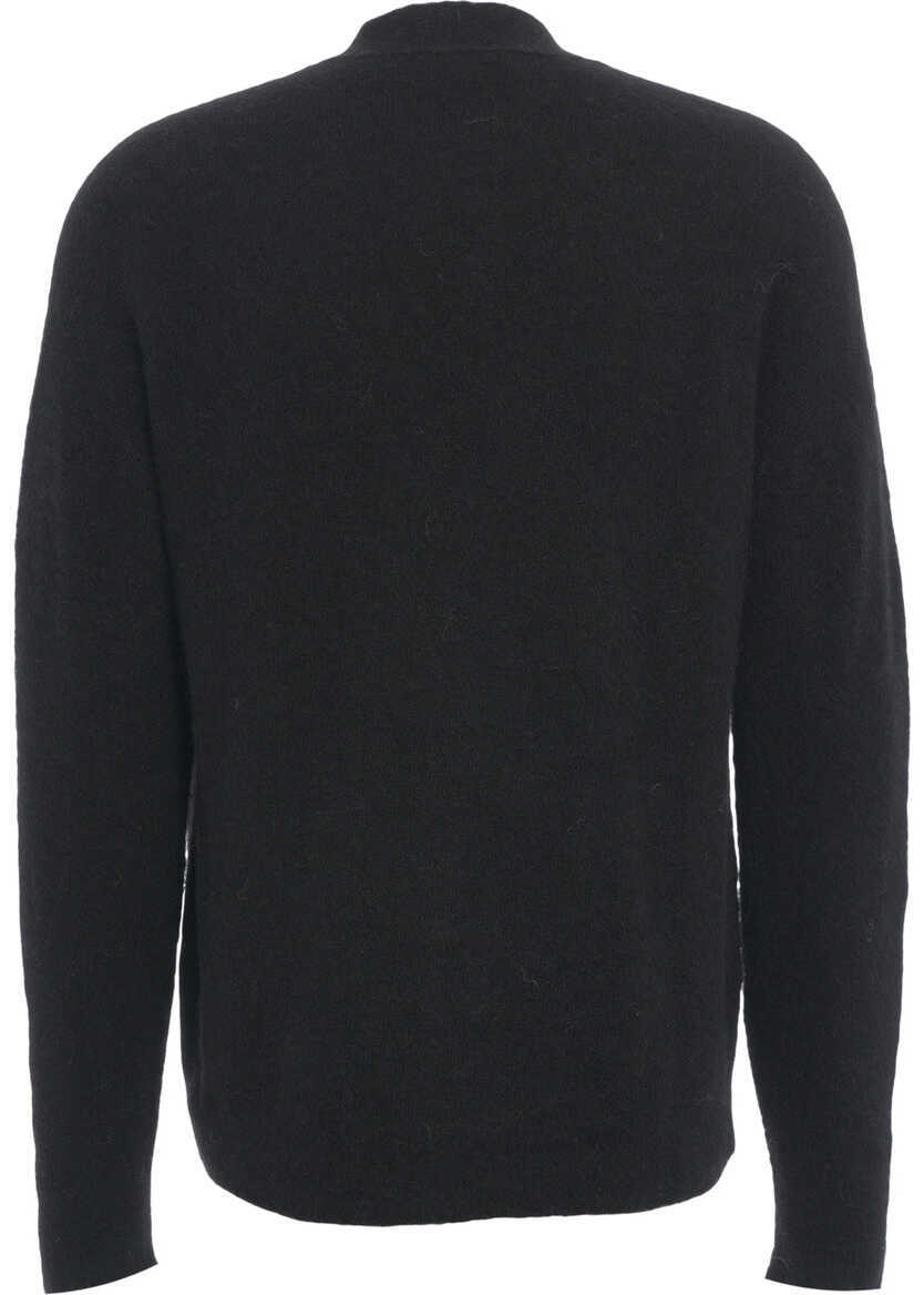 Cardigane Atomofactory Virgin wool cardigan Black Barbati (BM 19034785) 5