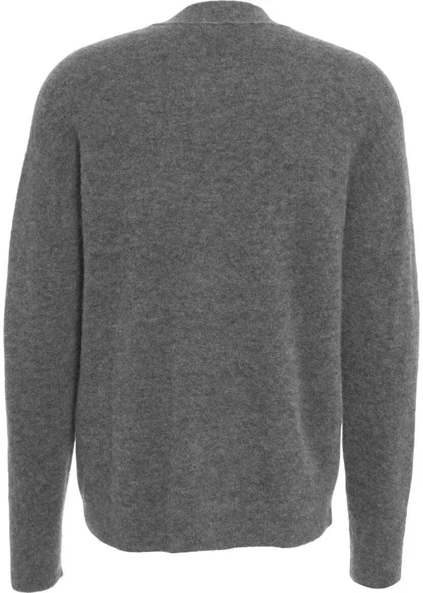 Cardigane Atomofactory Virgin wool cardigan Grey Barbati (BM 19034785) 4