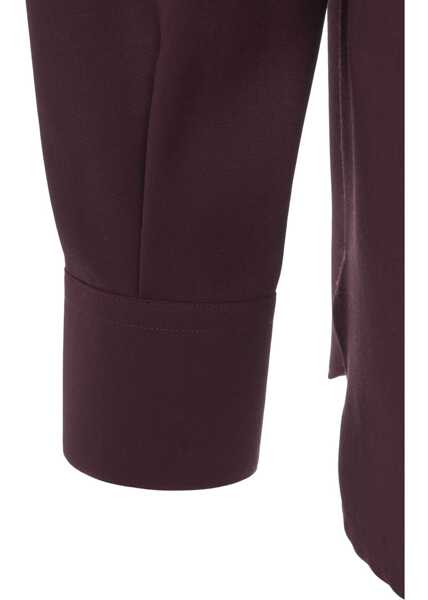 Camasi office AMARANTO Virgin wool shirt Red Barbati (BM 19034794) 5