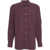 AMARANTO Virgin wool shirt Red