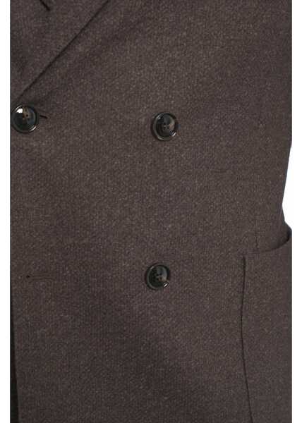 Sacouri Bharnaba Double-breasted blazer Ormoc Brown Barbati (BM 19034800) 5