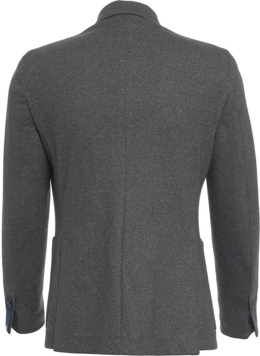 Sacouri Bharnaba Double-breasted blazer Ormoc Grey Barbati (BM 19034800) 3