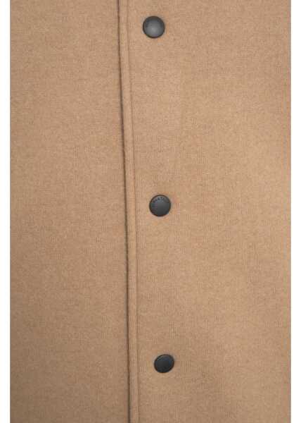 Jachete AlphaTauri Wool blend bomber Obel Beige Barbati (BM 19034812) 5